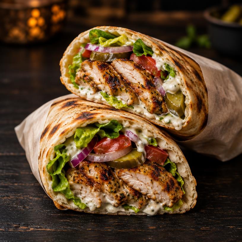 Garlic Flame Wrap