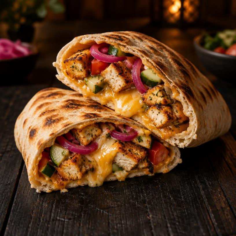Golden Cheese Wrap